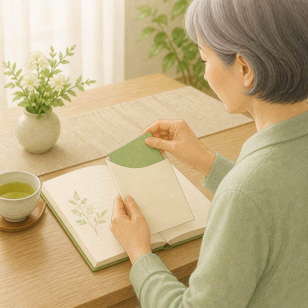 エンディングノートのパスワードの安全な残し方|そのまま書かないのイメージイラスト