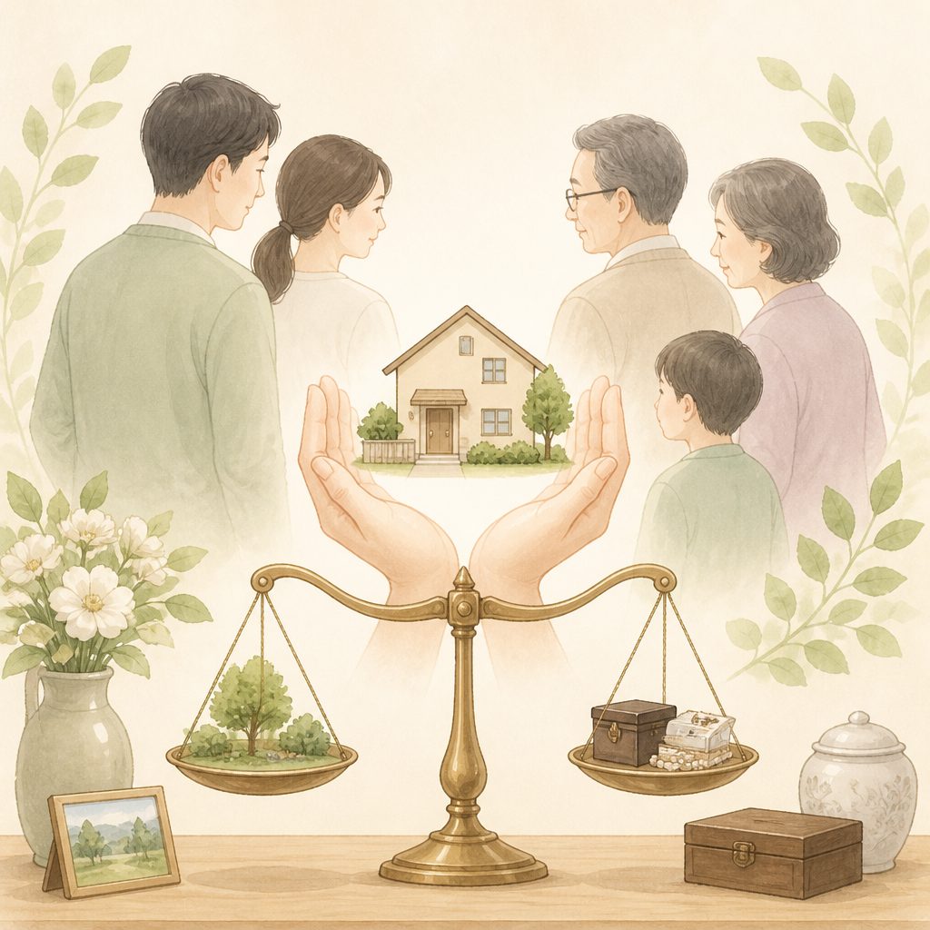 相続税はいくらから?基礎控除の目安と早見表のイメージイラスト